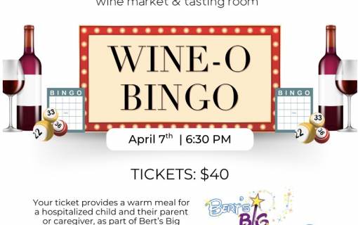 Wine-O-Bingo Benefitting Bert's Big Adventure