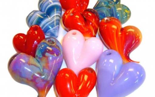 Beginner Class - Heart Pendants