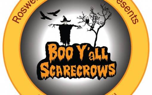 Boo Y'aLL Scarecrows