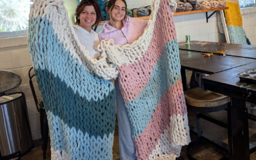 Chunky Knit Blanket Workshop