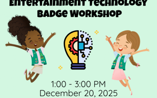 Scout Day – Girl Scout Entertainment Technology Badge Workshop