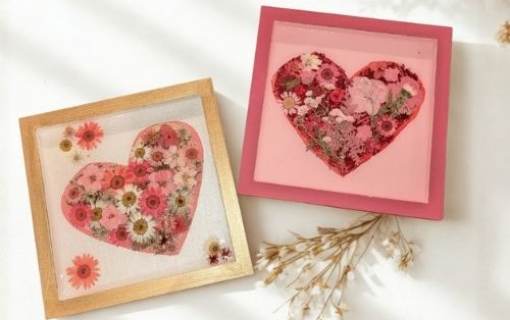 Dried Flower Resin Art