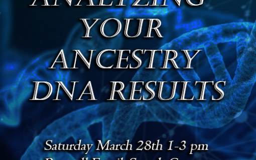 Class: Analyzing Your Ancestry DNA Results