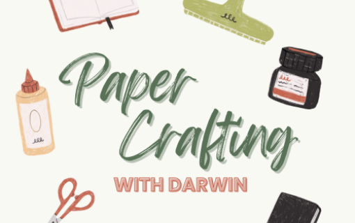 Paper Crafting with Darwin: Winter