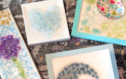 Create Glass Art with Resin
