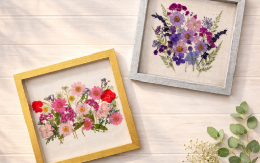 Dried Flower Resin Art