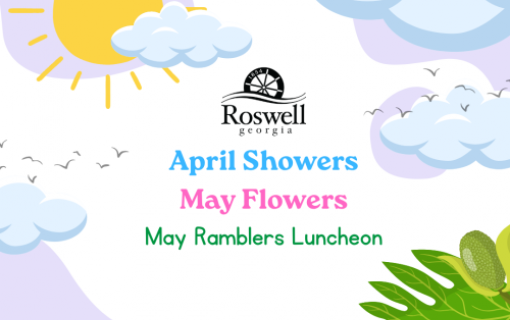 May Ramblers Luncheon: "April Showers, May Flowers"