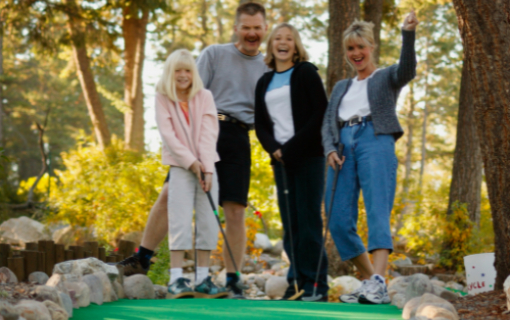 Free Mini Golf for Dads