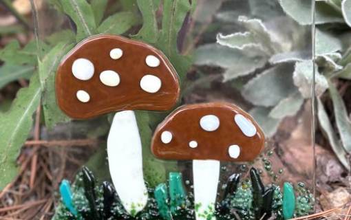 Fused Glass Mushroom Workshop