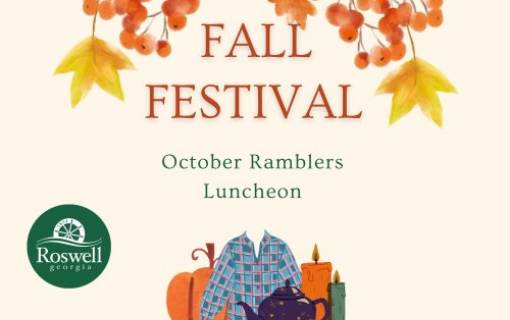 October Ramblers Luncheon: Fall Festival