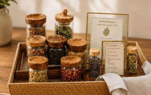 The Botanists Bar - A Tea Blending Experience