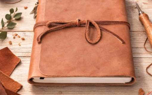 Handcrafted Leather Journal Workshop