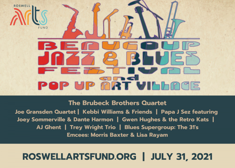 Roswell Cvb Beaucoup Jazz And Blues Festival And Pop Up Art Village