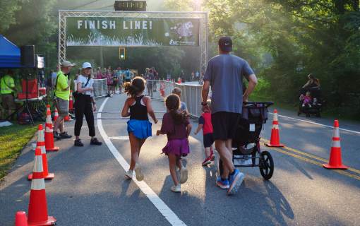 Possum Trot Finish Line