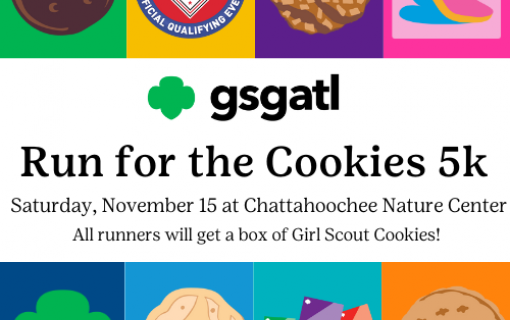 Run for the Cookies 500 x 500 px