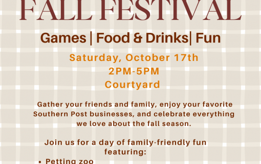 Southern Post Fall Festival Flyer