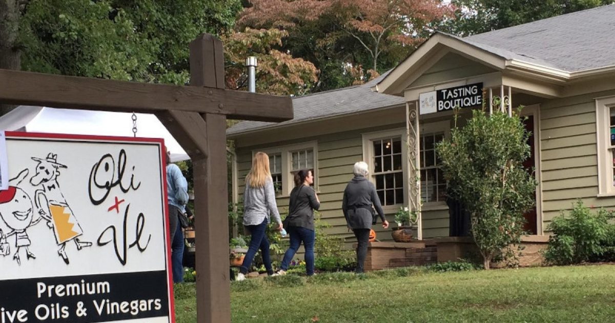 Roswell CVB National Vinegar Day at Oli + Ve